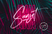 Havana Sunset Font Duo + SVG, a Sans Serif Font by Sam Parrett (Thumbnail 1 of 8)