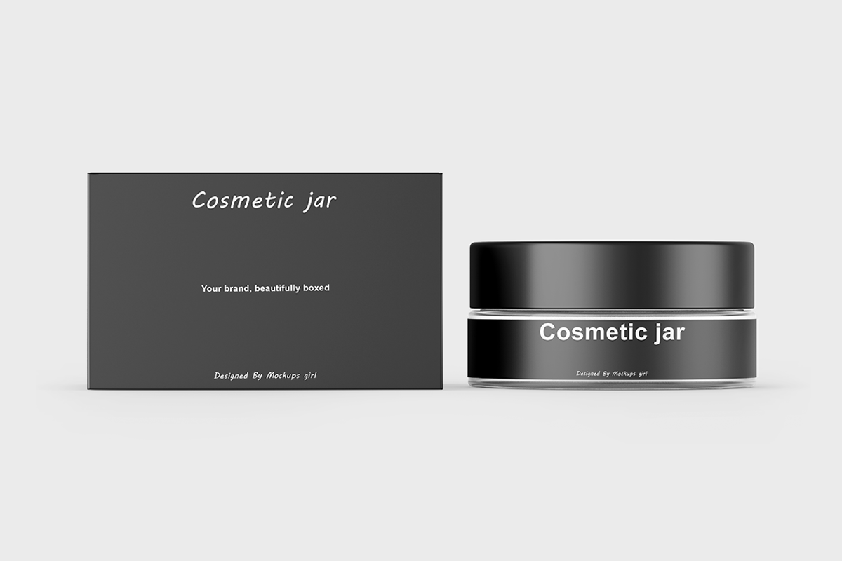 Cosmetic Jar Mockups, a Packaging Mockup by Mockups Girl (Photo 4 of 5)