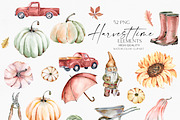 Harvest Time Watercolor Set, a Food Illustration by Olga Koelsch (Thumbnail 13 of 14)