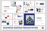 Business Agenda PowerPoint, a Presentation Template by Premast (Thumbnail 1 of 4)