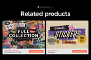 Sticker Mockup Machine, a Stationery Template by Mocku (Thumbnail 15 of 16)