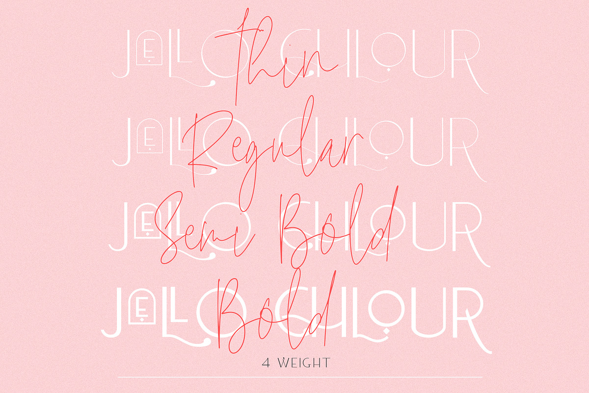 Jello Chlour, a Font by Jolicia Type (Photo 13 of 15)