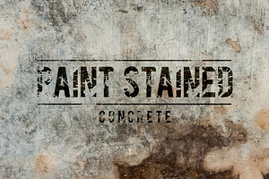 20 Stained Concrete Textures/Brushes