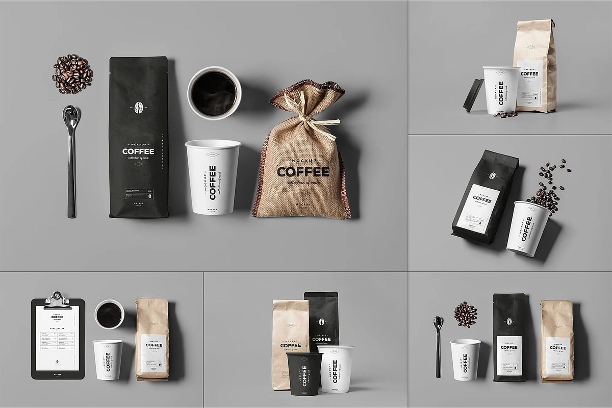 Coffe Mock-up, a Product Mockup by zippypixelstudio (Photo 1 of 7)