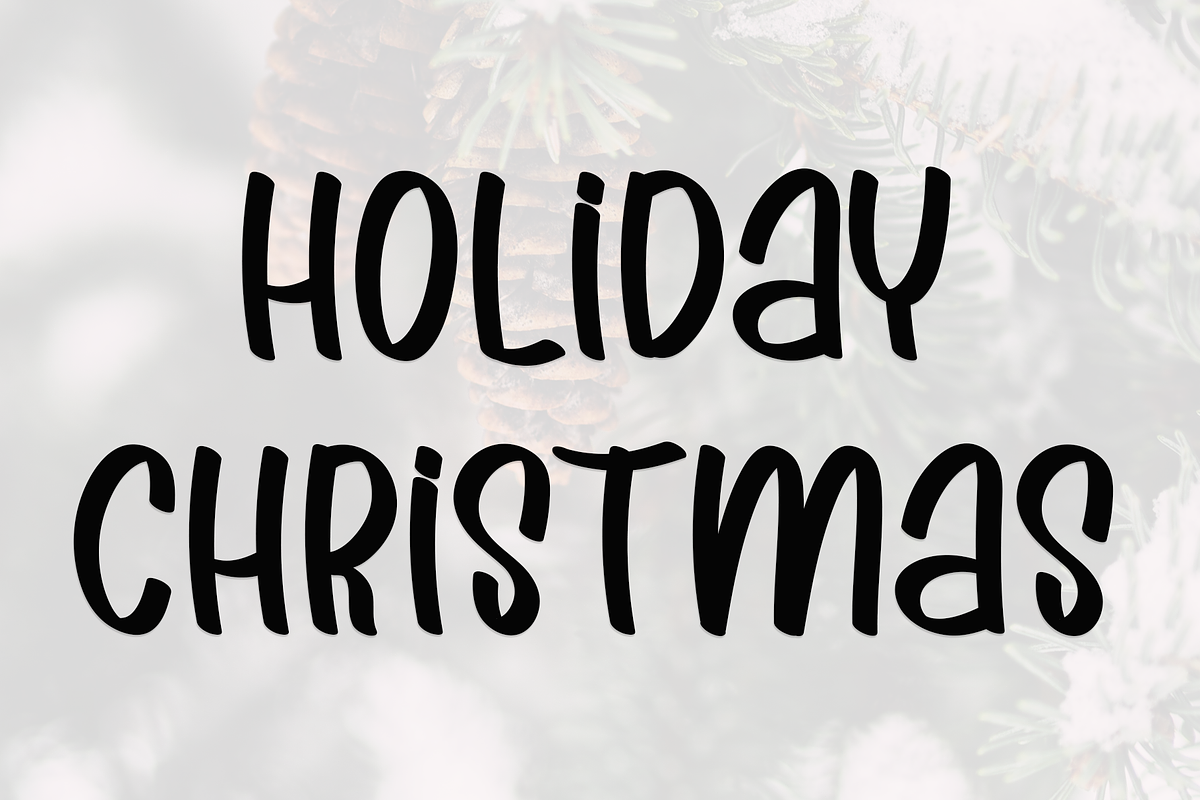 Winter Christmas, a Sans Serif Font by InermediaSTUDIO (Photo 2 of 8)