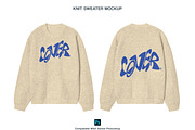 Knit Sweater Mockup, a Shirt Mockup by Irhasalfahad (Thumbnail 2 of 7)