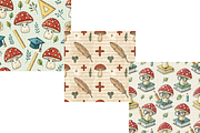 Back-to-School Scholastic Shrooms, a Pattern Graphic by FloridPrintables (Thumbnail 6 of 13)