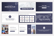 Marketing Plan PowerPoint Template, a Presentation Template by SlideOne (Thumbnail 5 of 29)
