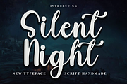 Silent Night, a Handwritten Font by InermediaSTUDIO (Thumbnail 1 of 7)