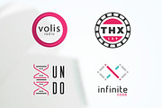 10 Futuristic logos pack, a Branding & Logo Template by fortyfive (Thumbnail 6 of 6)