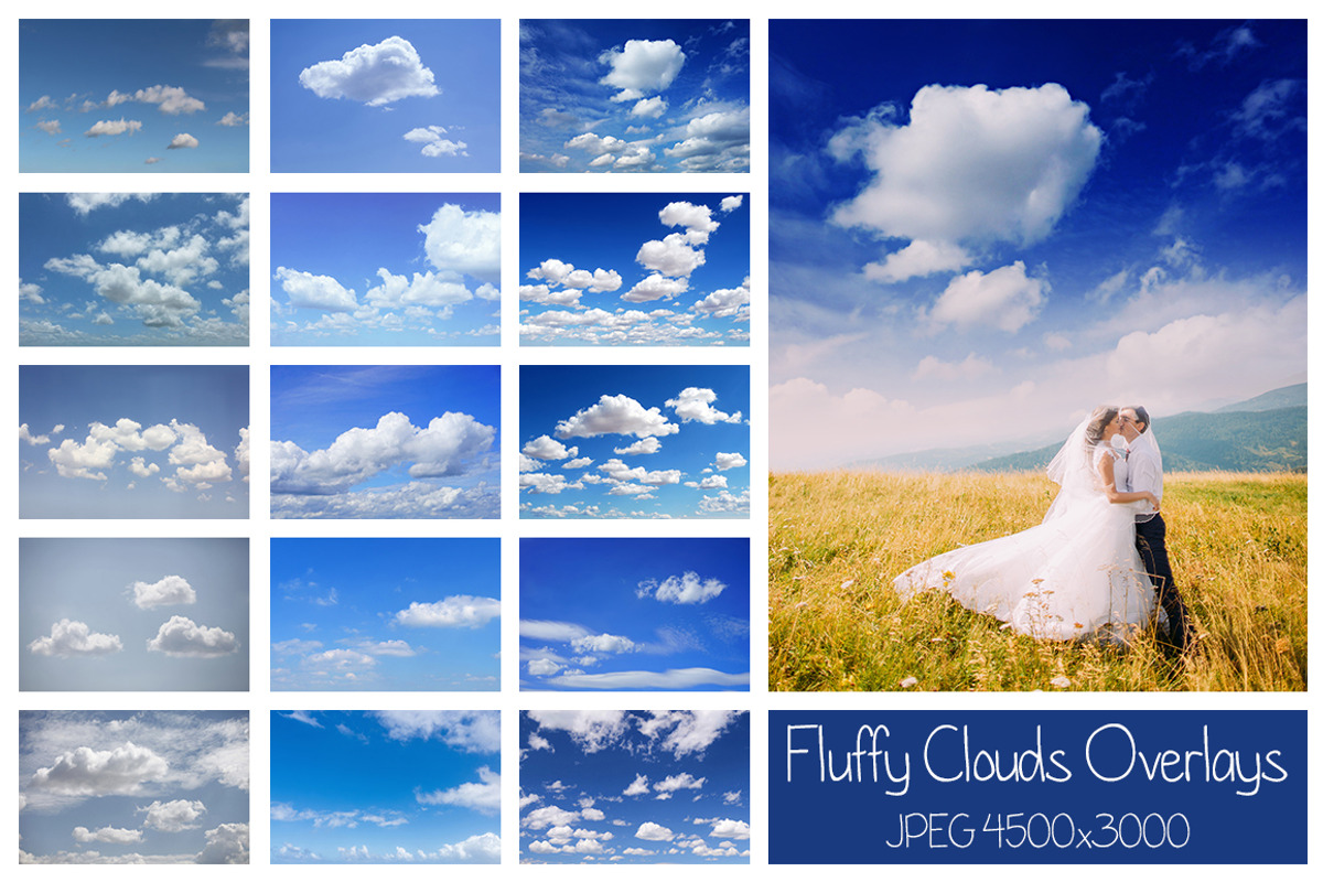 30 Cloudy Sky Overlays, a Texture Graphic by LovePhotoMoment (Photo 2 of 11)