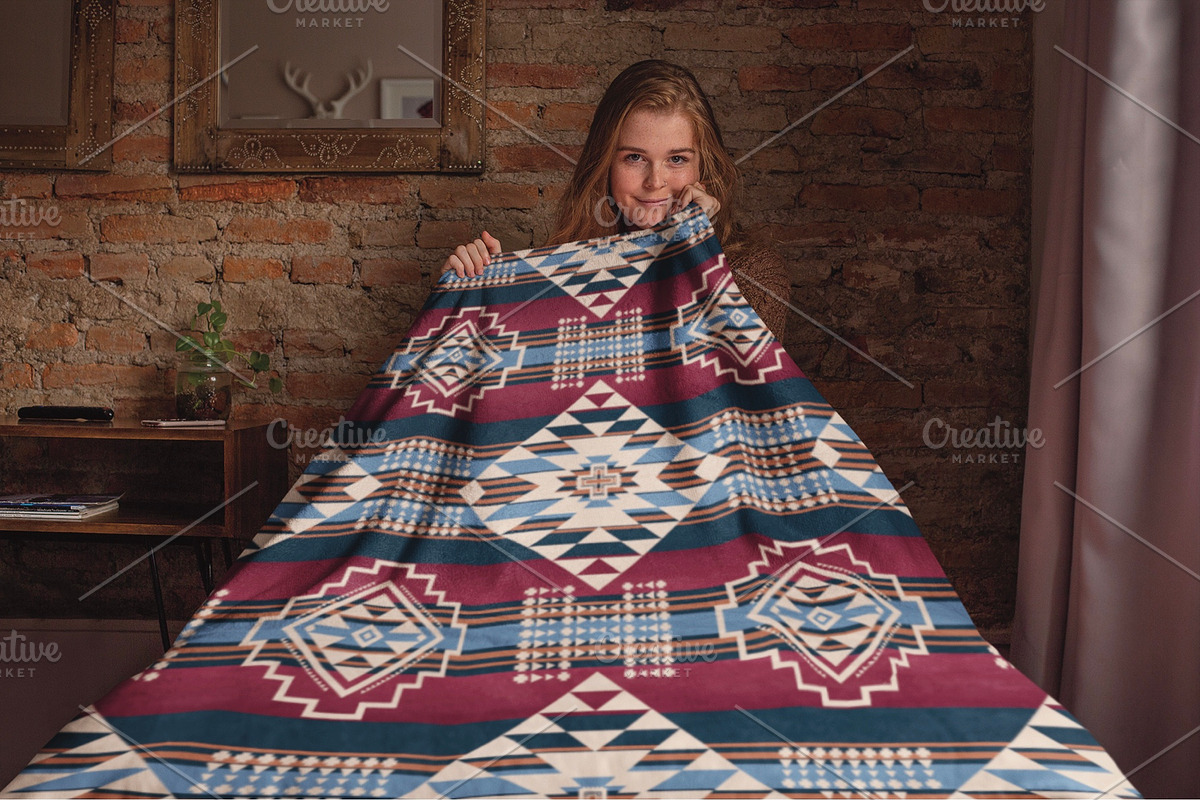 Native American Seamless Pattern, a Pattern Graphic by PPEthnicDecorPattern (Photo 2 of 10)