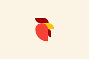 Chicken Rooster Simple Logo Design, a Branding & Logo Template by Vectoryzen (Thumbnail 2 of 2)