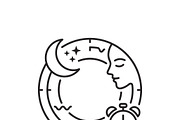 39 Vector Digital Routine Icons, an Outline Icon by adenpinkstore (Thumbnail 3 of 6)