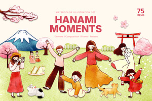 Hanami Moments – Watercolor