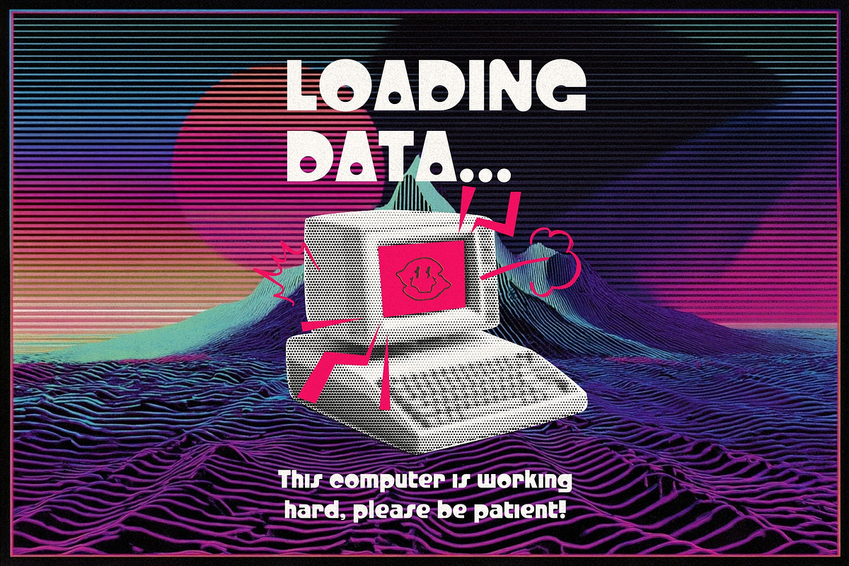 Analog Freak - 1980's Typeface, a Sans Serif Font by HipFonts (Photo 2 of 8)