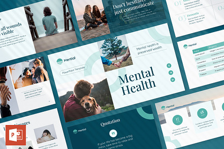 Presentation Mental Health, a Presentation Template by TemplatesNow!