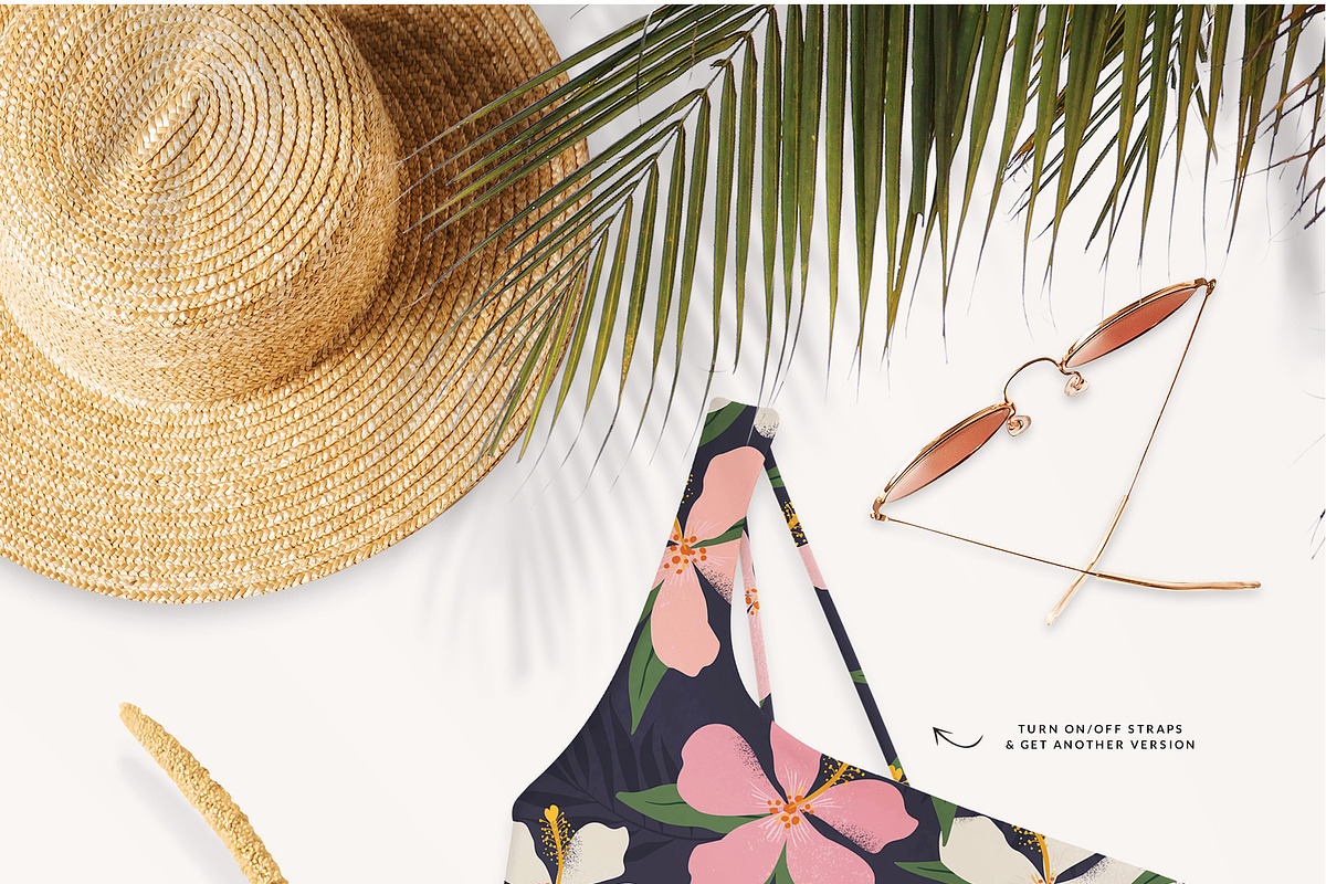 Mega Bundle Swimsuits 36x Mock-ups, a Print Template by Mocca Mockups Store (Photo 12 of 16)