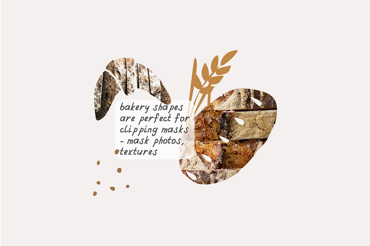 216 BAKERY CLIPART - VECTOR SHAPES, a Decorative Illustration by JuDesign (Photo 20 of 21)