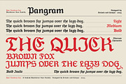 Post Tenebras Lux - Blackletter font, a Blackletter Font by Artistic & Unique (Thumbnail 16 of 16)