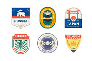 Football Teams Logo #1 - World Cup, a Graphic by Wilsonkjc (Thumbnail 3 of 5)