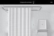 Bathroom Scene v.1 Mockup, a Household Mockup by creatsy2 (Thumbnail 2 of 3)