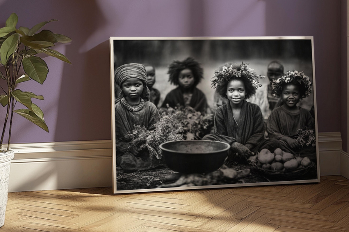 African in Spring Wall Art Set, a Decorative Illustration by PrintablesByFranklyn (Photo 6 of 17)