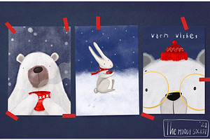 Pack Of 18 Christmas Cards