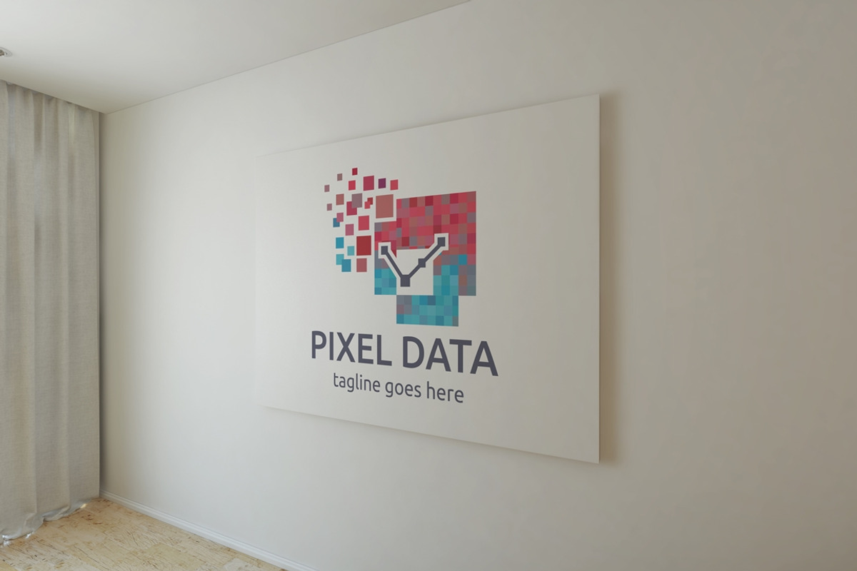 Pixel Data Logo, a Branding & Logo Template by Design_Planet | Creative ...