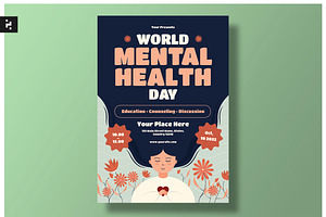 World Mental Health Day Flyer