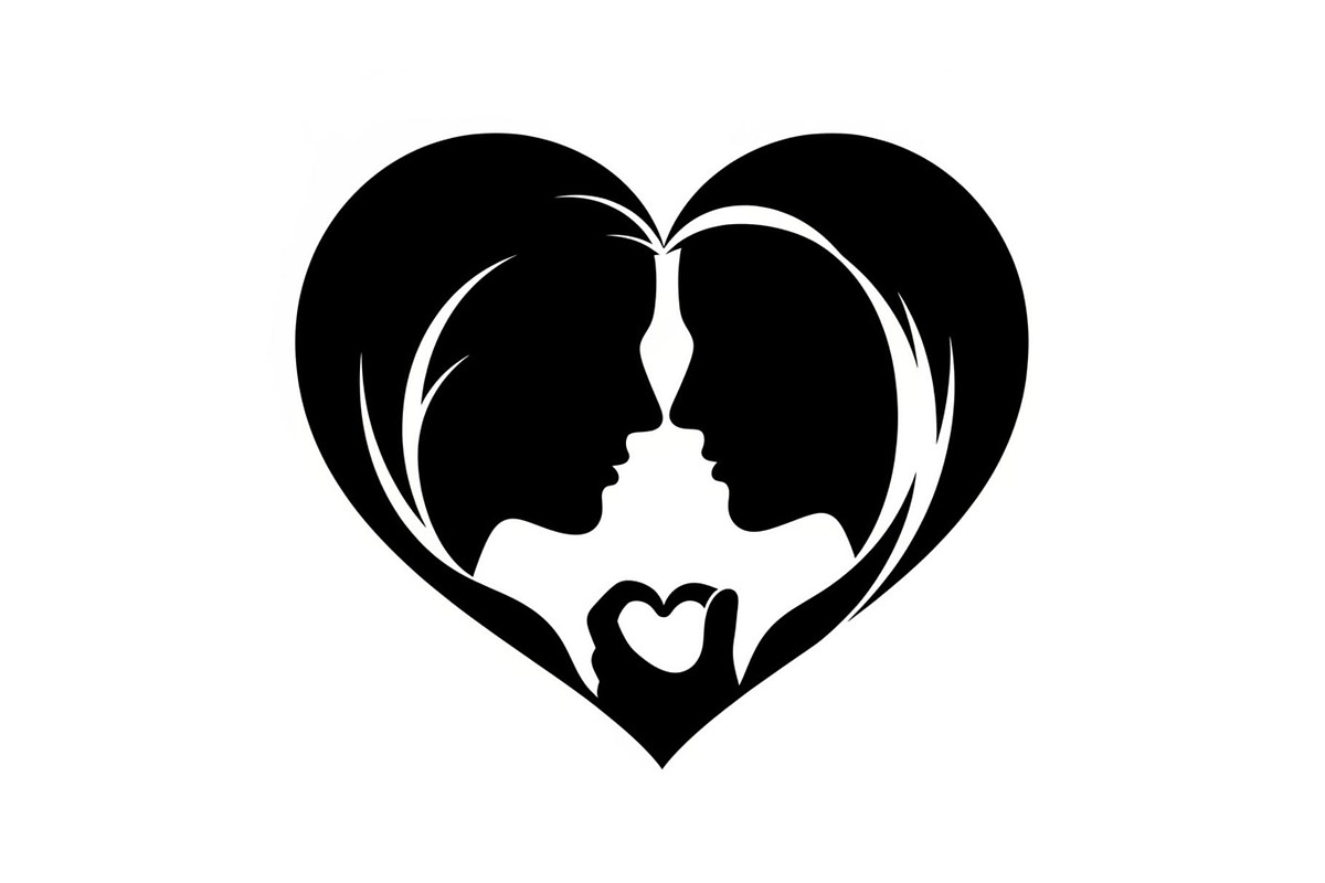 Couple Love Silhouette Bundle, an Illustration by jahid234 (Photo 34 of 48)