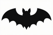 bat silhouette designs bundle, an Illustration by Creativeshirt (Thumbnail 8 of 9)