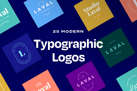 25 Modern Typographic Logos