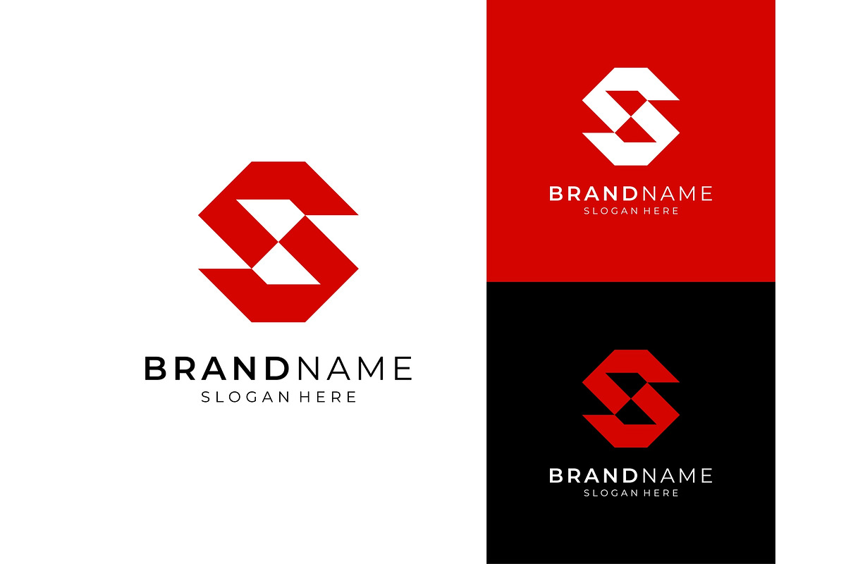 Letter S Geometric Logo, a Branding & Logo Template by ika trisiana