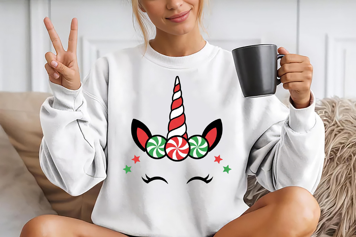 Unicorn Hat Svg Design, a Seasonal Illustration by YA Design (Photo 2 of 4)