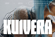 Kuivera - Super Condensed Bold Tech, a Sans Serif Font by Typia Nesia (Thumbnail 1 of 11)