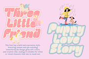 Corpale Bubble Curly Font, a Font by madeDeduk (Thumbnail 5 of 8)