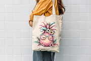 Watercolor Tropical Beach PNG, an Animal Illustration by CreationArt (Thumbnail 7 of 7)
