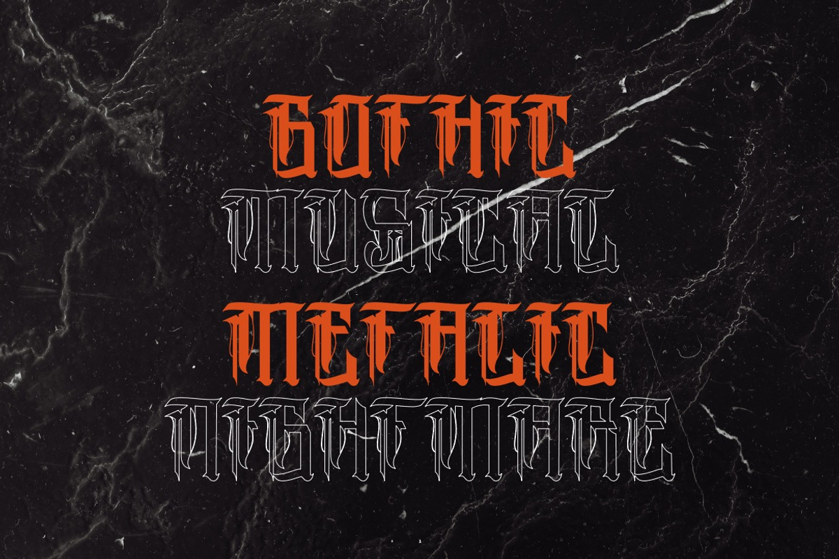Frasteux - Medieval Blackletter Font, a Blackletter Font by Dhabee (Photo 14 of 15)