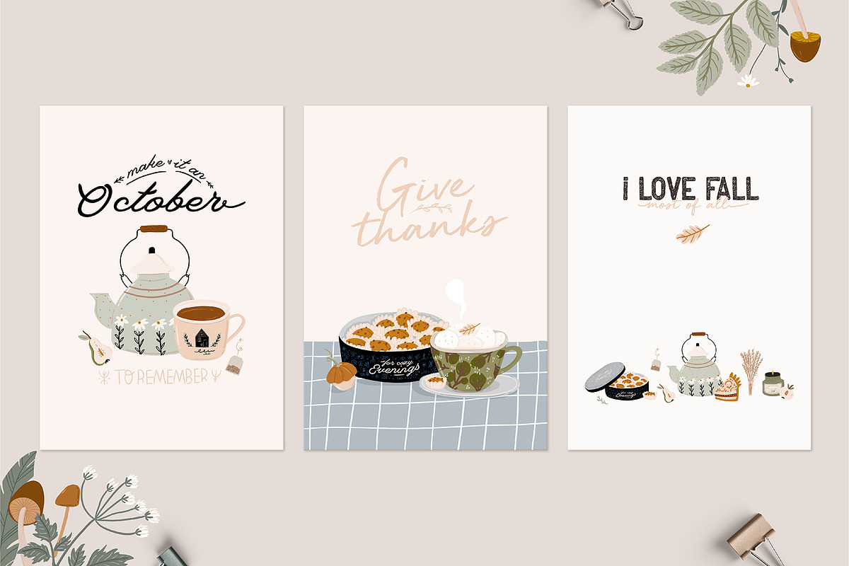 FOUR SEASONS BUNDLE, an Object Graphic by Ruslana Lubenets (Photo 36 of 52)