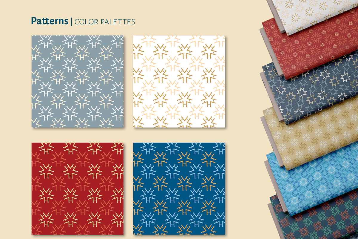Winter Holidays | Peace Collection, a Pattern Graphic by Type Art Crafters (Photo 11 of 15)