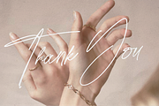 Lattus Brighteny Handwritting, a Script Font by Glyphstyle (Thumbnail 8 of 8)