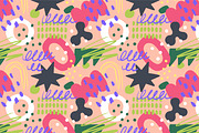 Abstract shapes seamless patterns, a Pattern Graphic by Good Studio (Thumbnail 3 of 8)