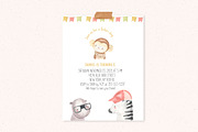 SAFARI ANIMAL FACES. Watercolor, an Animal Illustration by OlliArtDesign (Thumbnail 4 of 9)
