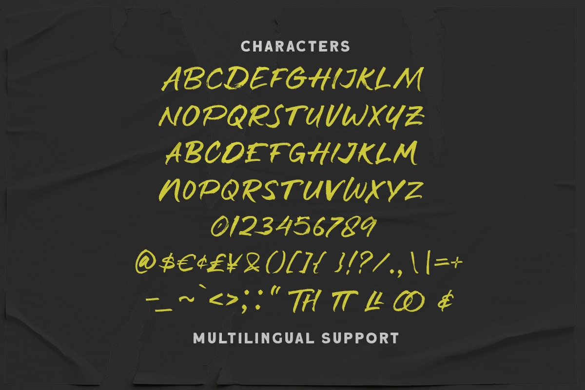 Mindful Braze - Brush Font, a Handwritten Font by Littlehand (Photo 6 of 8)