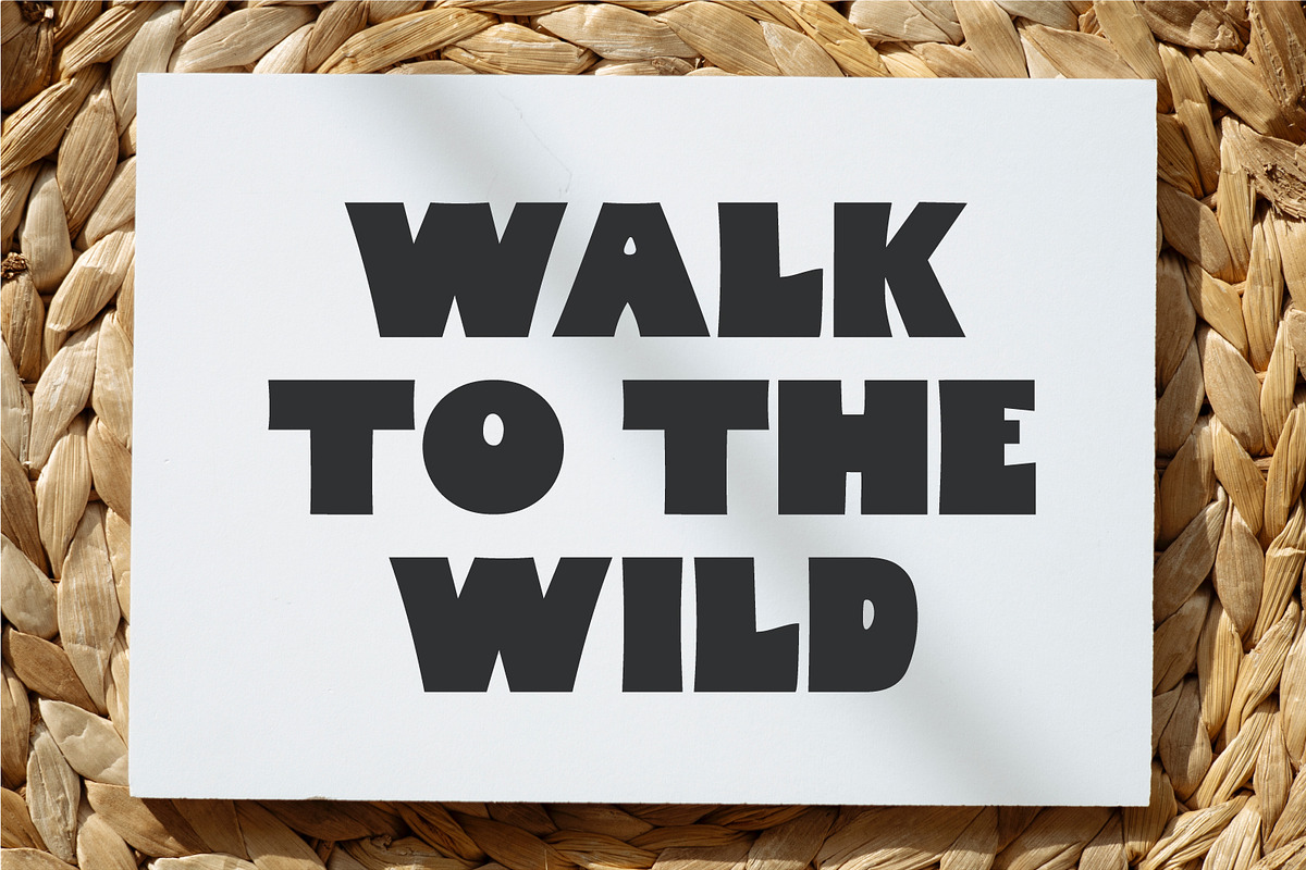 Magically Wild A Lovely Block Font, a Handwritten Font by Prestige Artsy Studio (Photo 7 of 9)