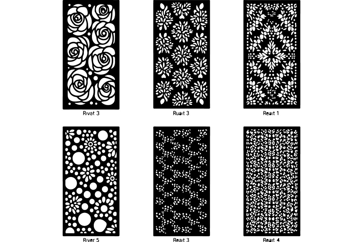 Black Lasercut Panel Bundle, a Graphic by Designer_Momina (Photo 9 of 13)