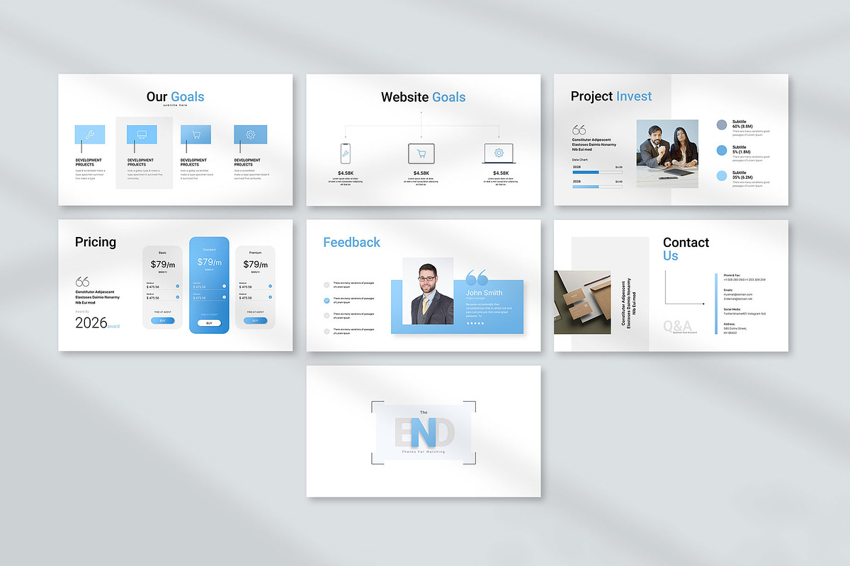 Web Proposal Presentation, a Presentation Template by KreateTribe (Photo 5 of 6)