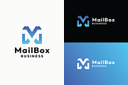 Modern M Letter Delivery Logo, a Branding & Logo Template by Design_Planet (Thumbnail 1 of 3)
