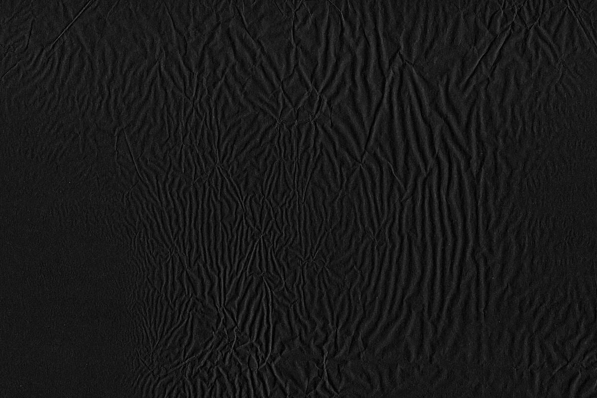 Black Crumpled Paper Textures, a Texture Graphic by pixelbuddha.net (Photo 3 of 7)